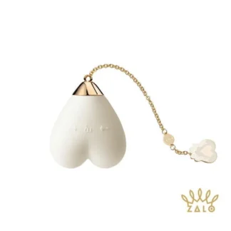ZALO Baby Heart osobný masážny prístroj – vanilkovo biely