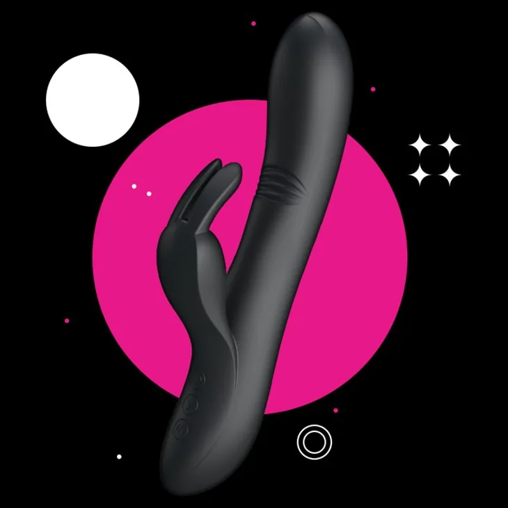 Vibrátor s králičkom Gemini – Obrázok 18