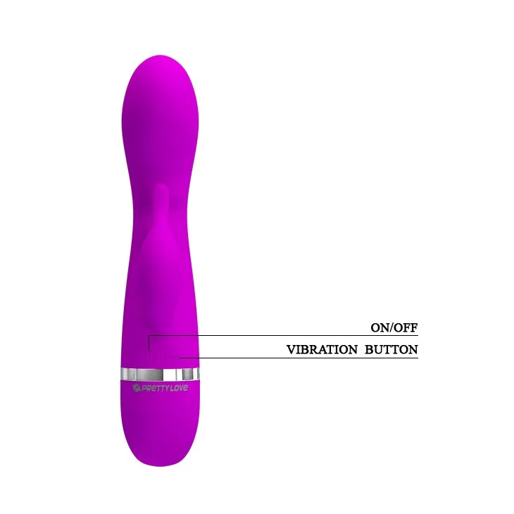 Vibrátor s králičkom Pretty Love Hilda – Obrázok 6
