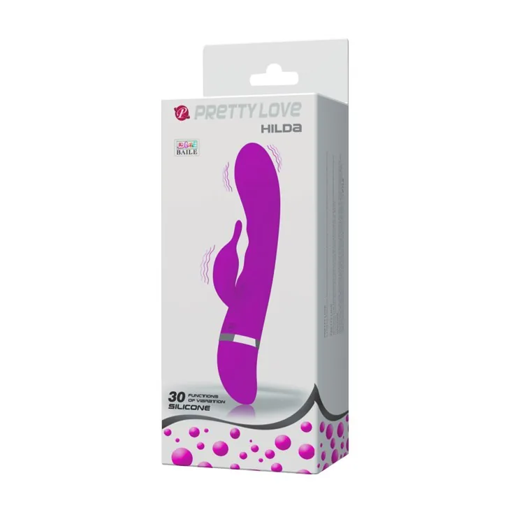 Vibrátor s králičkom Pretty Love Hilda – Obrázok 8