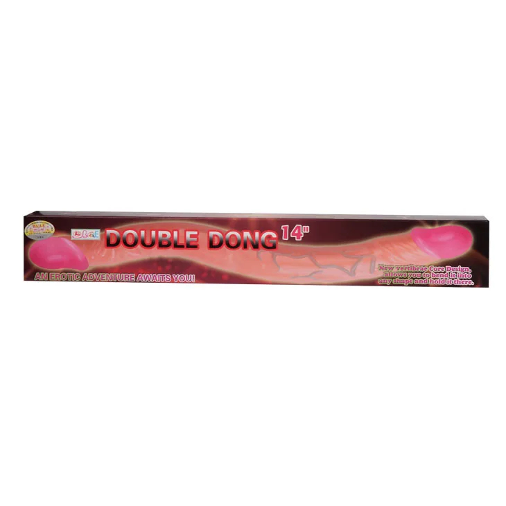 Obojstranné dildo Double Dong ohybné – Obrázok 7