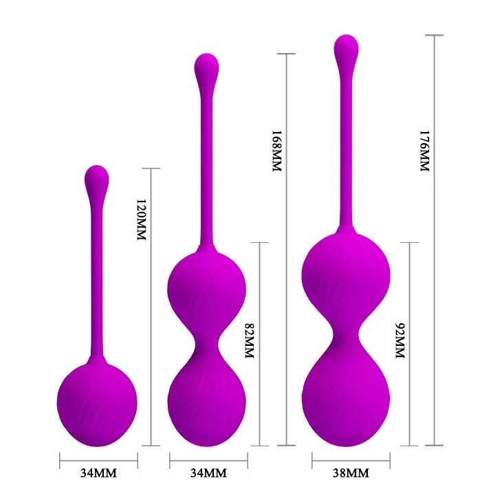 Venušine guľôčky Pretty Love Kegel Ball – Obrázok 6