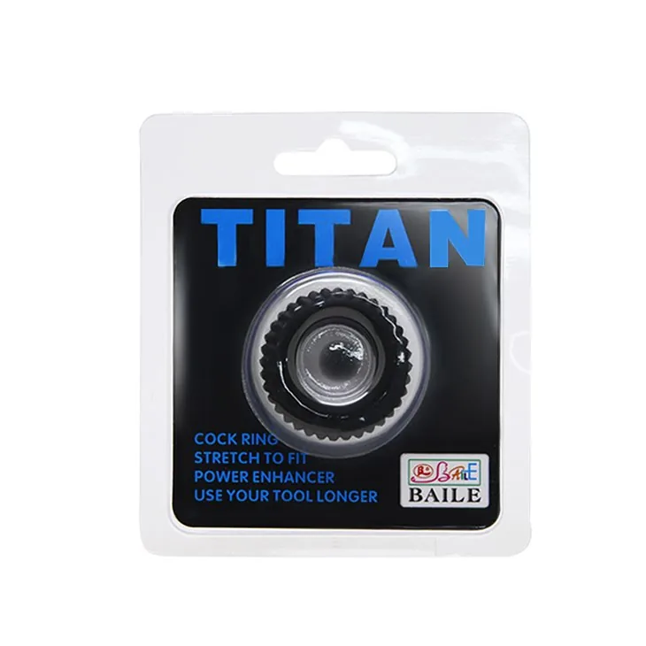 Erekčný krúžok Cock Ring Titan – Obrázok 7