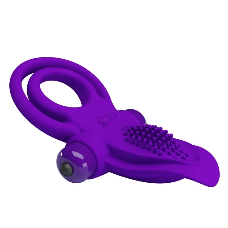Pretty Love Vibrant Penis Ring – vibračný krúžok na penis – Obrázok 4