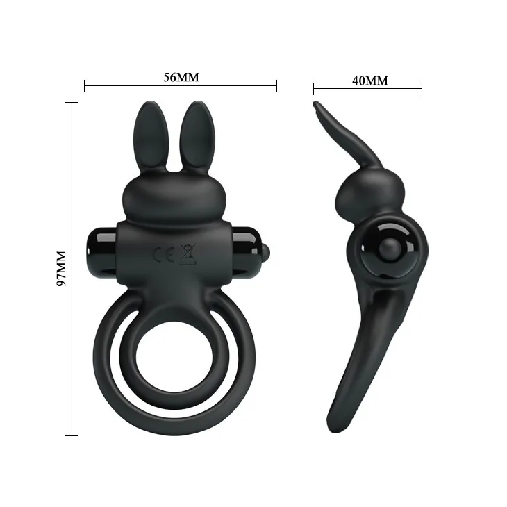 Erekčný krúžok Pretty Love Vibrant Penis Ring 3 – Obrázok 6
