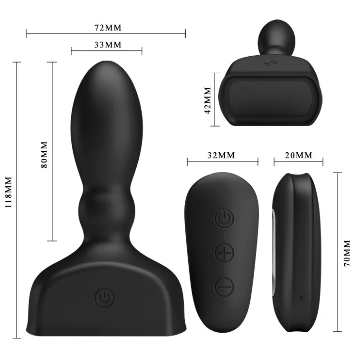Nafukovací análny kolík Mr Play – Obrázok 6