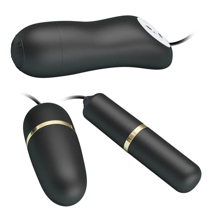 Vibračné vajíčko Pretty Love Double Vibrobullets – Obrázok 4