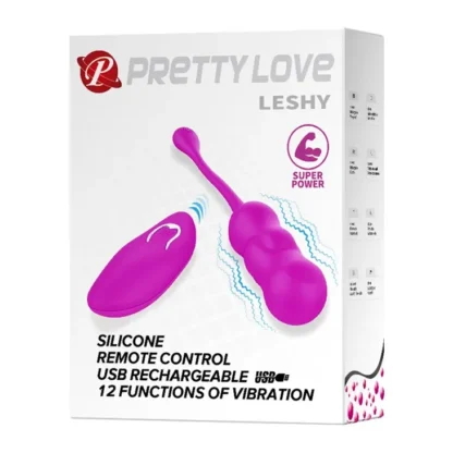 Vibračné vajíčko Pretty Love Leshy
