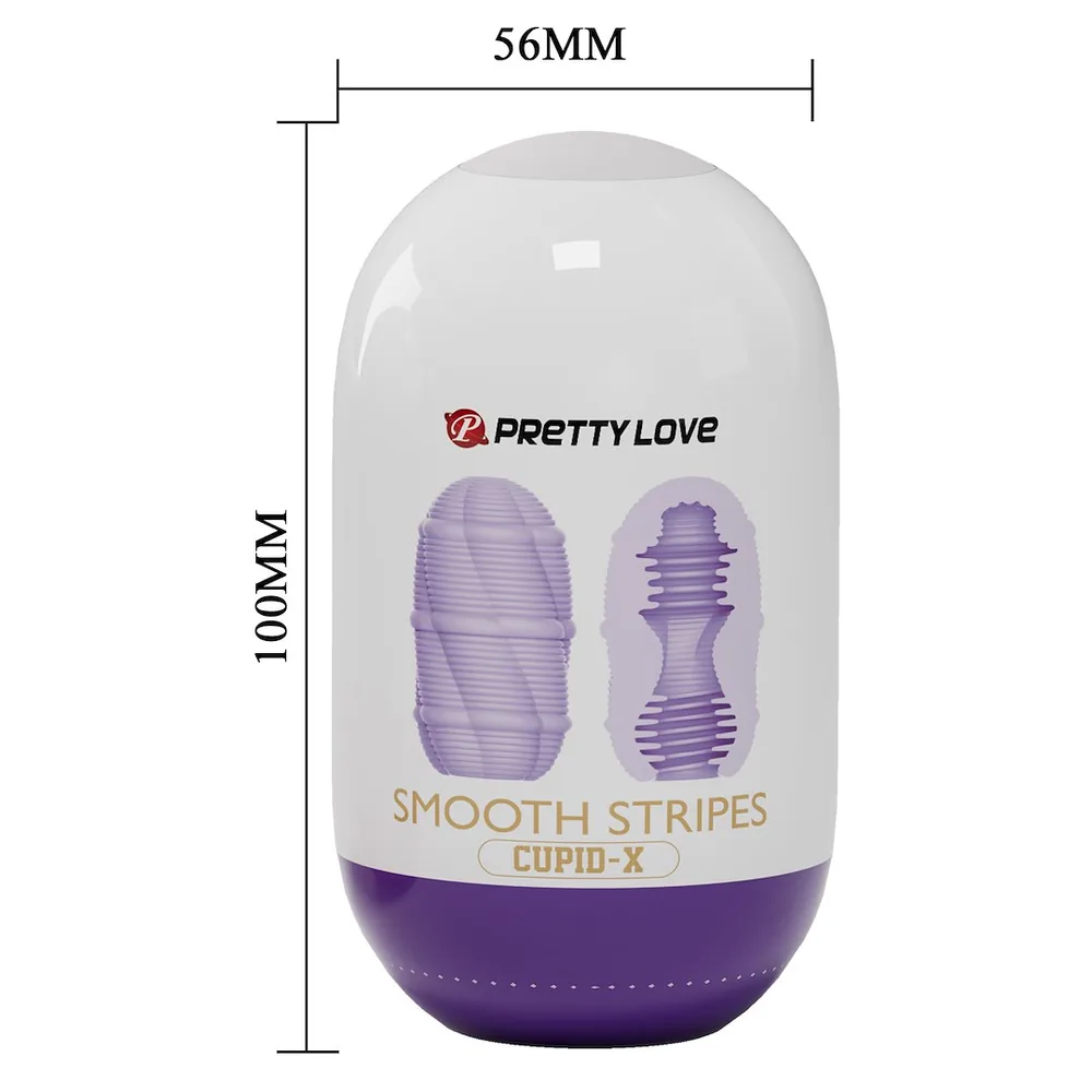 Masturbátor Pretty Love Cupid-X Smooth Stripes – Obrázok 4