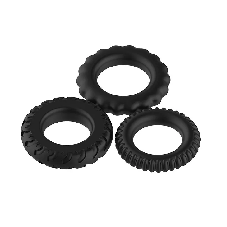 Erekčné krúžky Titan Cock Rings – Obrázok 2