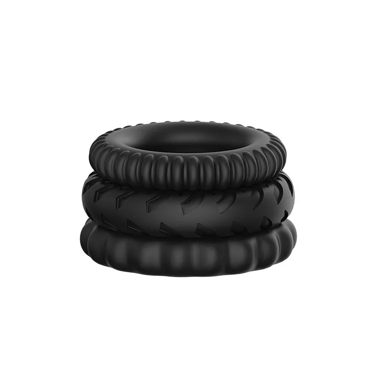 Erekčné krúžky Titan Cock Rings – Obrázok 4