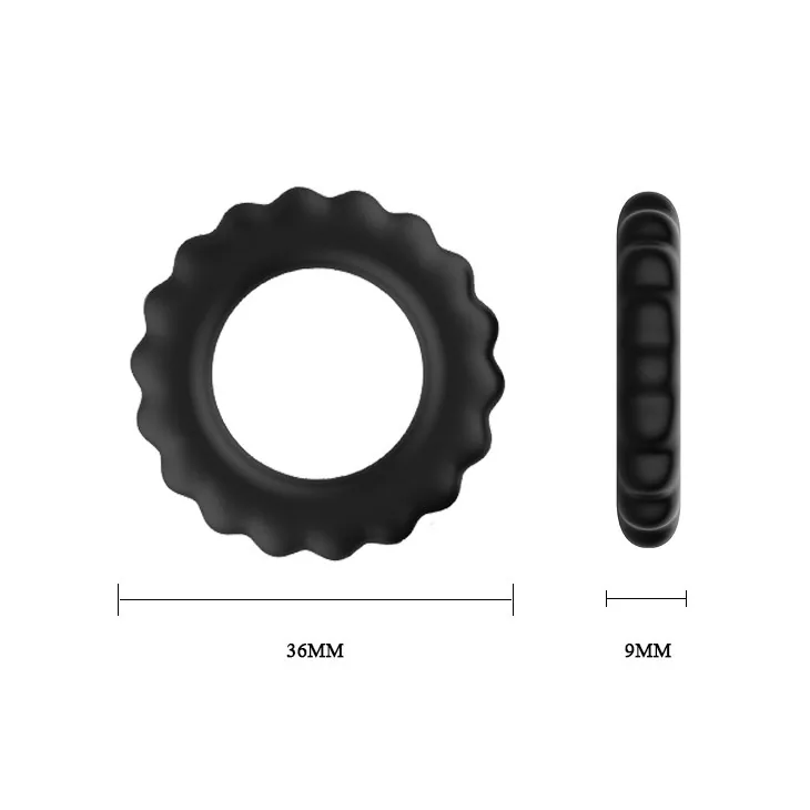 Erekčné krúžky Titan Cock Rings – Obrázok 5