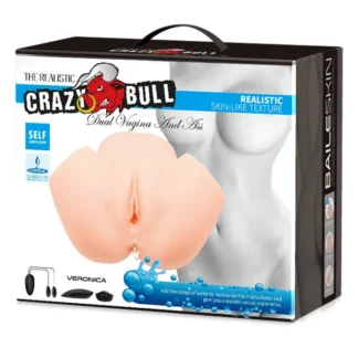 Masturbátor Crazy Bull Dual Vagina and Ass