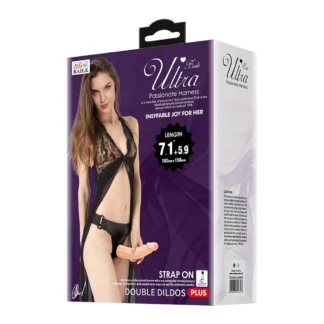 Strap-on Ultra Passionate Harness (obojstranné dildo)