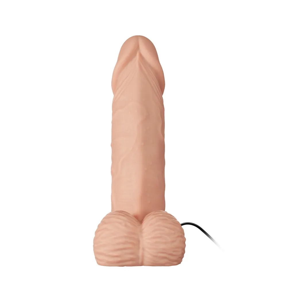 Strap-on vibrátor Ultra Passionate Harness (9" žilnatý) – Obrázok 5