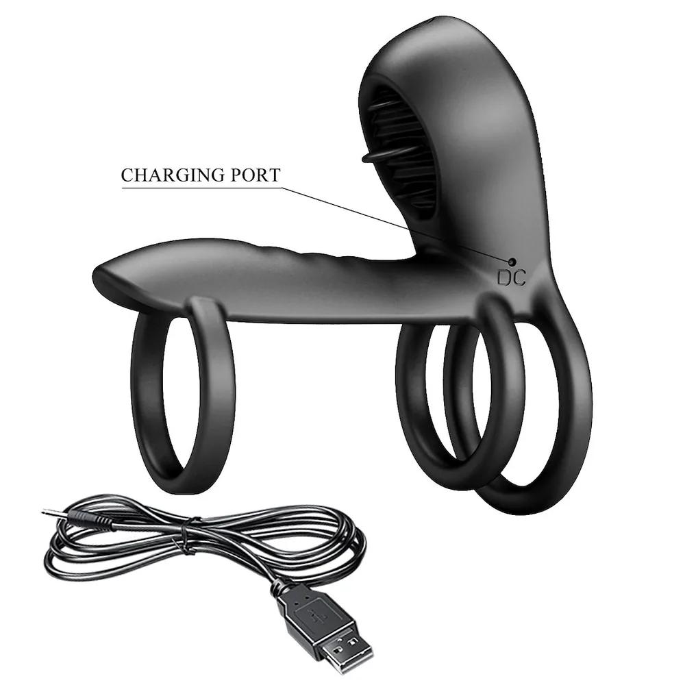 Pretty Love Vibrating Penis Ring – Obrázok 12