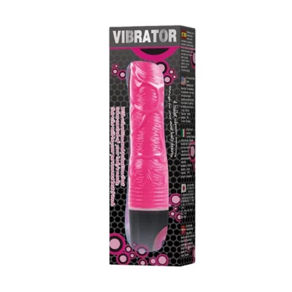 Vibrátor – ružový trblietavý