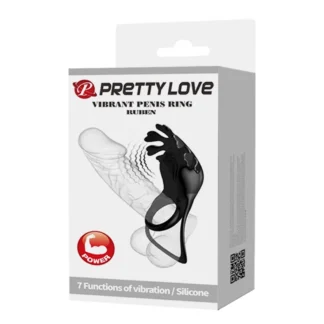 Vibračný krúžok Pretty Love Vibrant Penis Ring