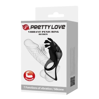 Vibračný krúžok Pretty Love Vibrant Penis Ring