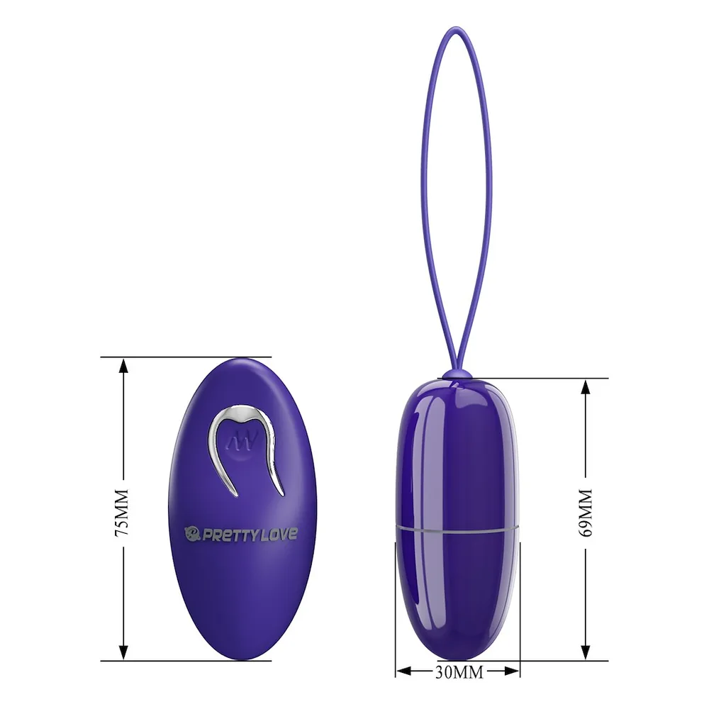 Vibračné vajíčko Pretty Love Selkie – Obrázok 9
