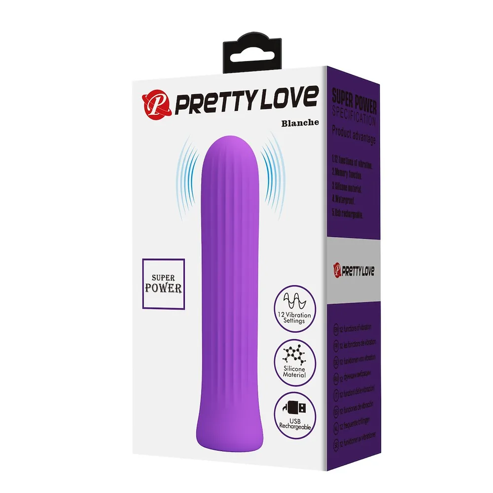 Minivibrátor Pretty Love Blanche