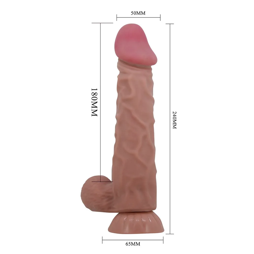 Dildo Sliding Skin 9,4” – Obrázok 10