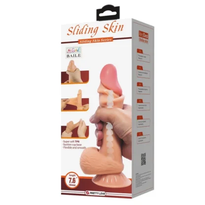 Dildo Sliding Skin 7,6”