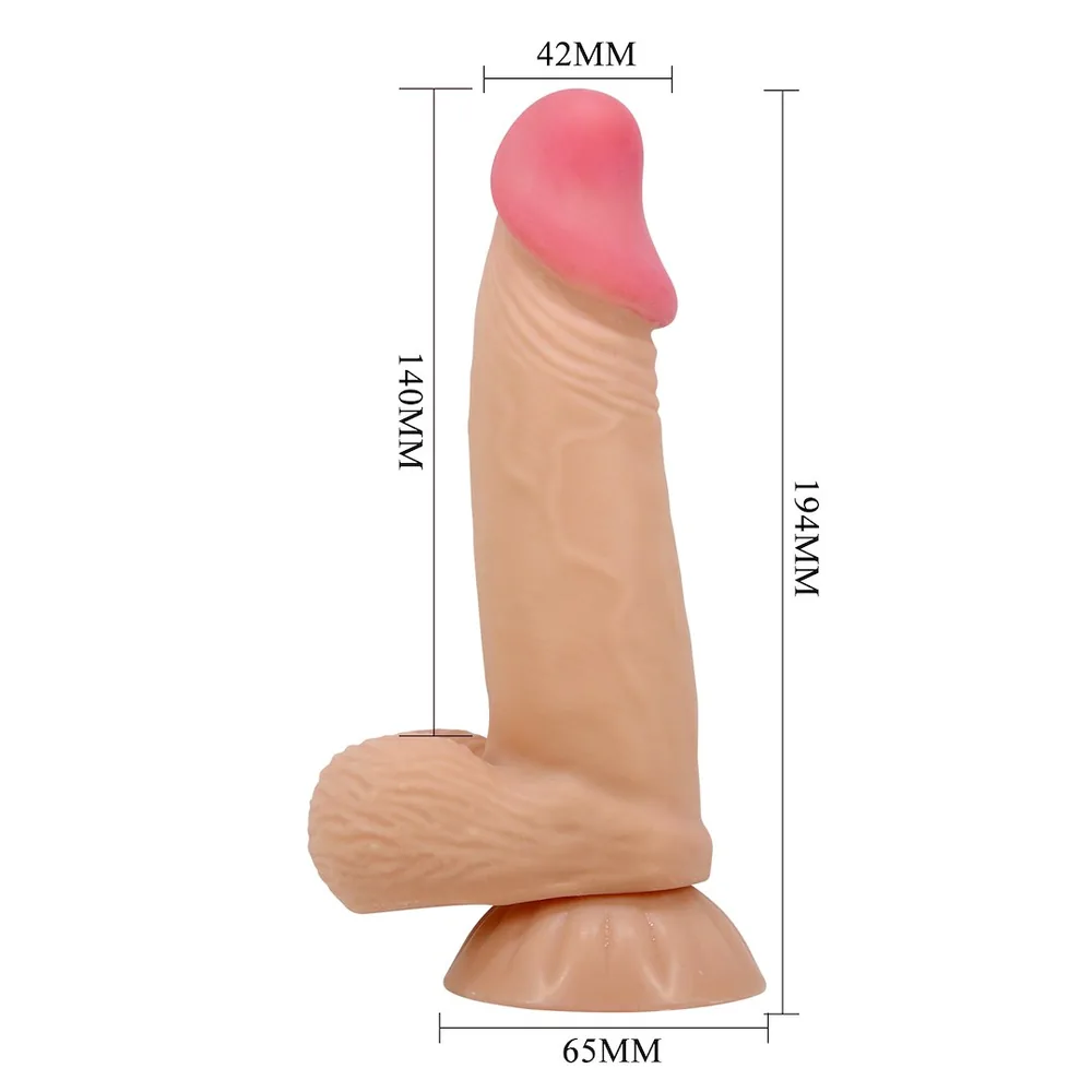 Dildo Sliding Skin 7,6” – Obrázok 10