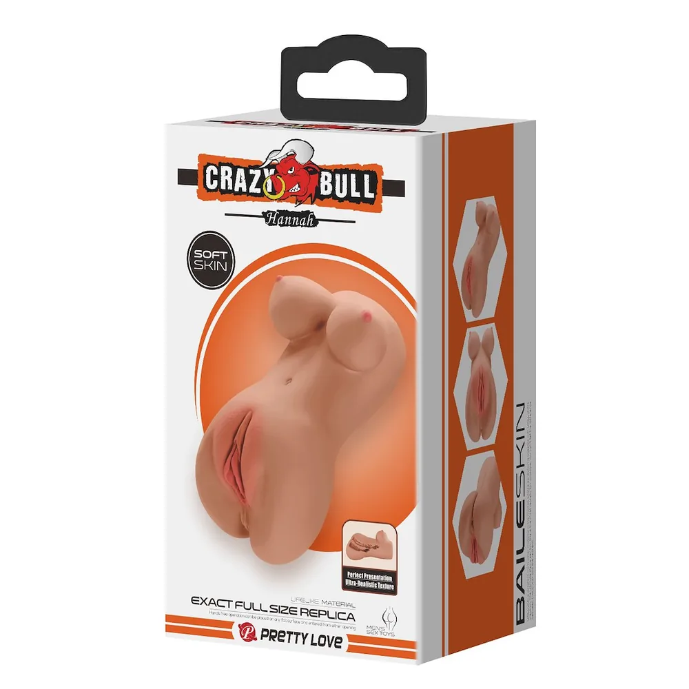 Masturbátor Crazy Bull Hannah