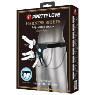 Strap-on Pretty Love Harness Briefs Love Spell 80–118 cm
