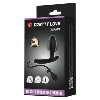 Nafukovací análny kolík Pretty Love Drake