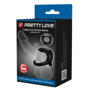 Vibračný krúžok na penis Pretty Love Elliott