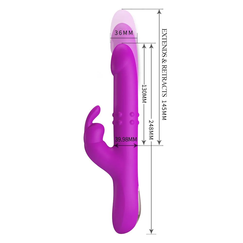 Pretty Love Reese – rabbit vibrátor – Obrázok 8