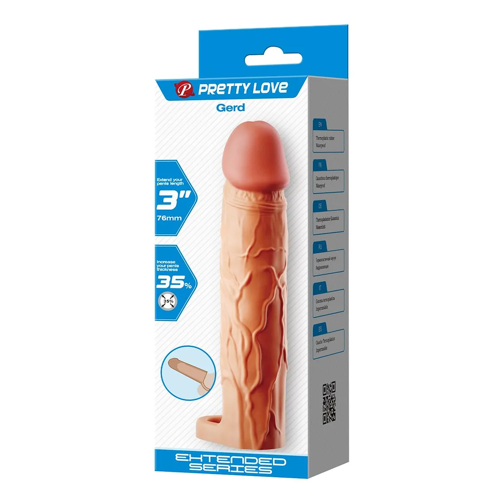 Návlek na penis Pretty Love Gerd
