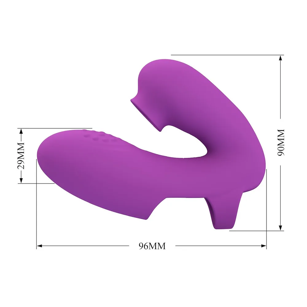 Vibrátor na prst Pretty Love Athena – Obrázok 7