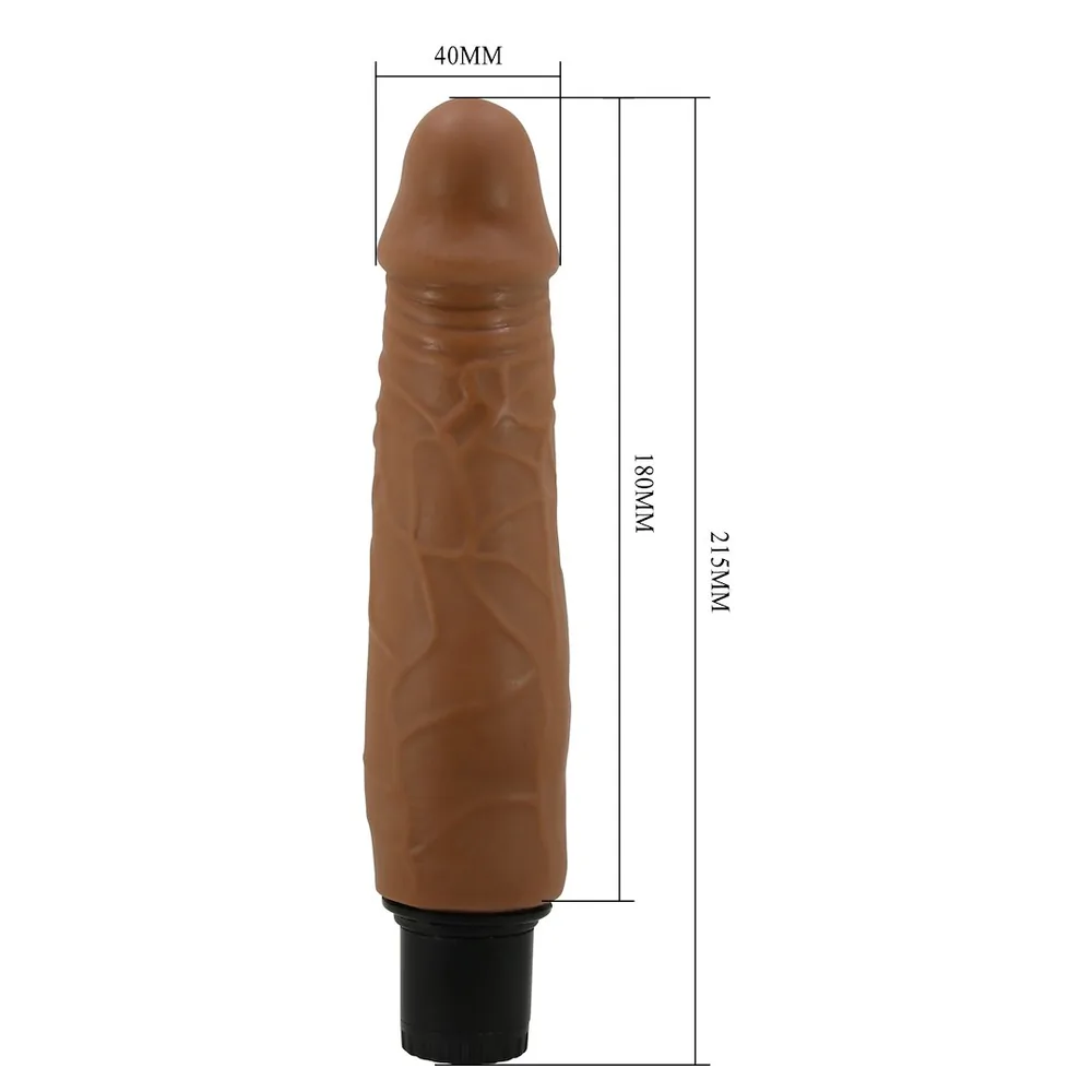 Realistický vibrátor Sliding Skin Waldorf – Obrázok 2