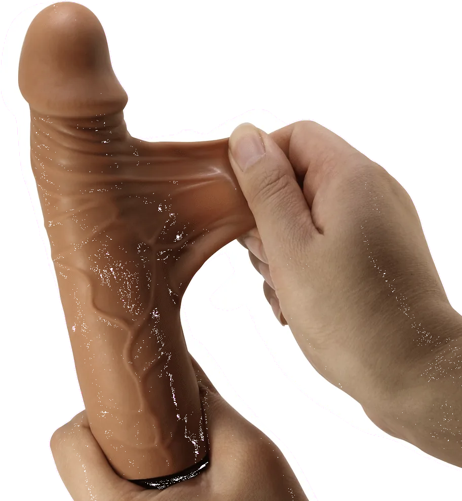 Realistický vibrátor Sliding Skin Waldorf – Obrázok 10