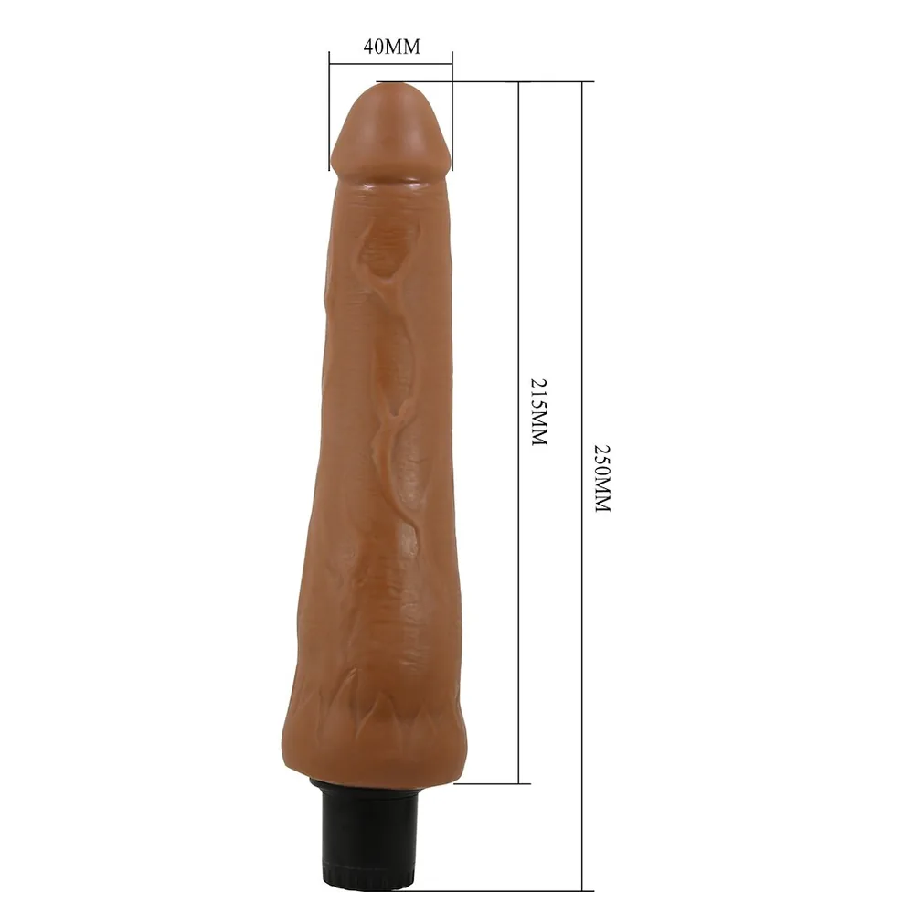 Realistický vibrátor Sliding Skin Alfredo – Obrázok 2