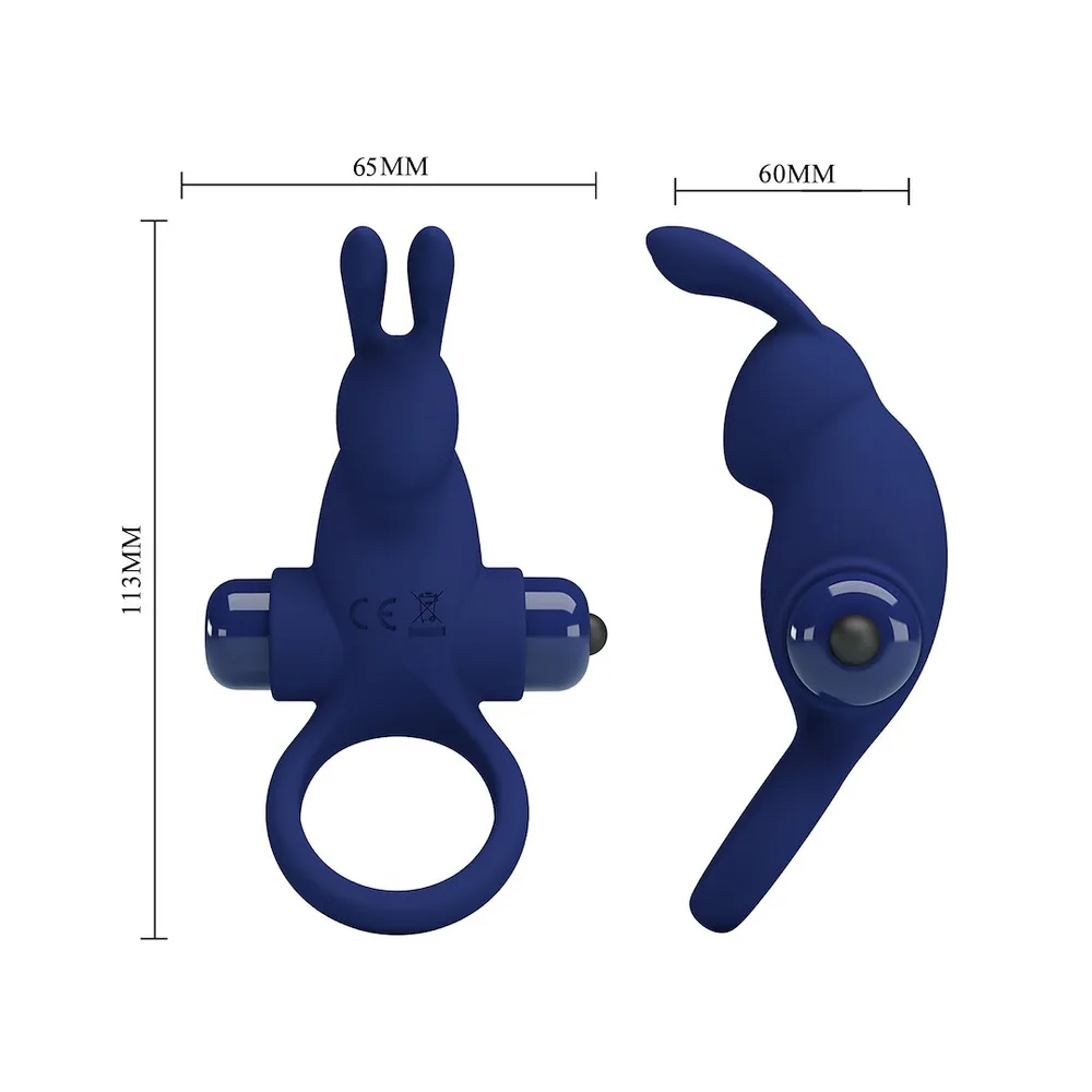 Erekčný krúžok Pretty Love Powerful Ring – Obrázok 7