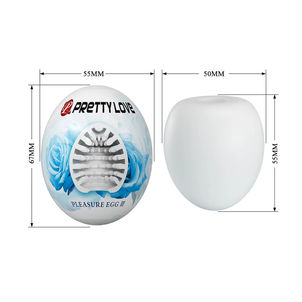 Masturbátor Pretty Love Pleasure Egg III – Obrázok 8