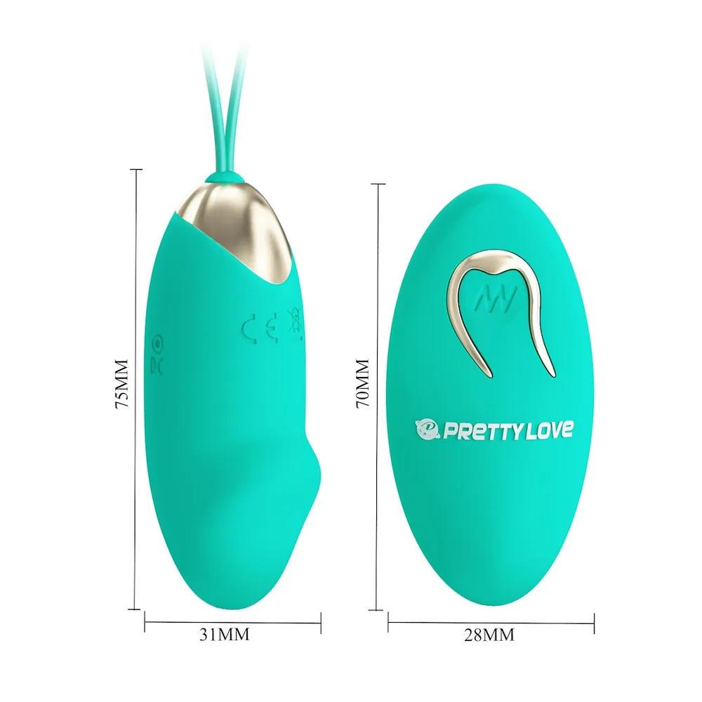 Vibračné vajíčko Pretty Love Julia – Obrázok 5