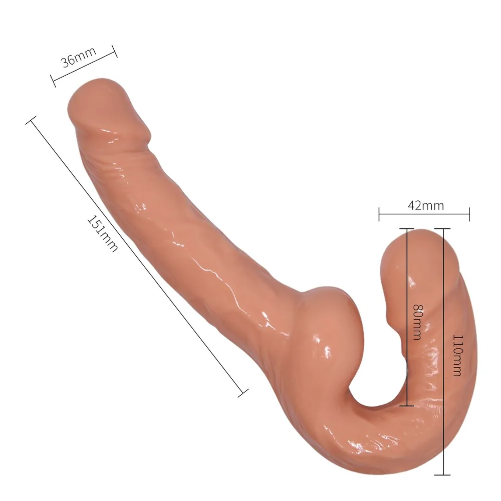 Dildo Lybaile Ultra Passionate – obojstranné – Obrázok 7