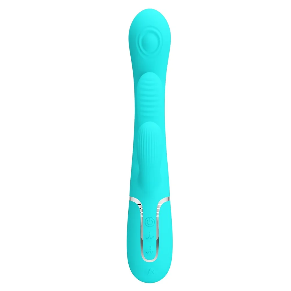 Vibrátor Pretty Love Twinkled Tenders – tyrkysový – Obrázok 4