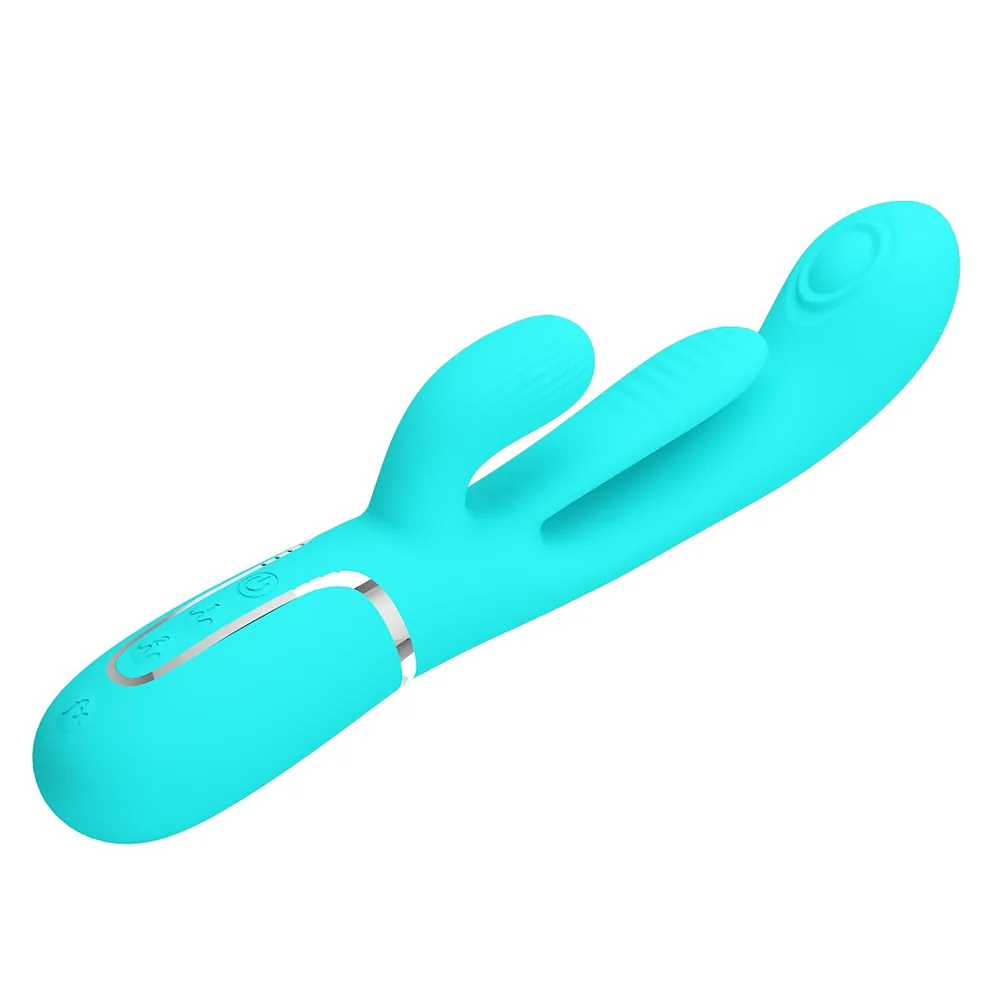 Vibrátor Pretty Love Twinkled Tenders – tyrkysový – Obrázok 5