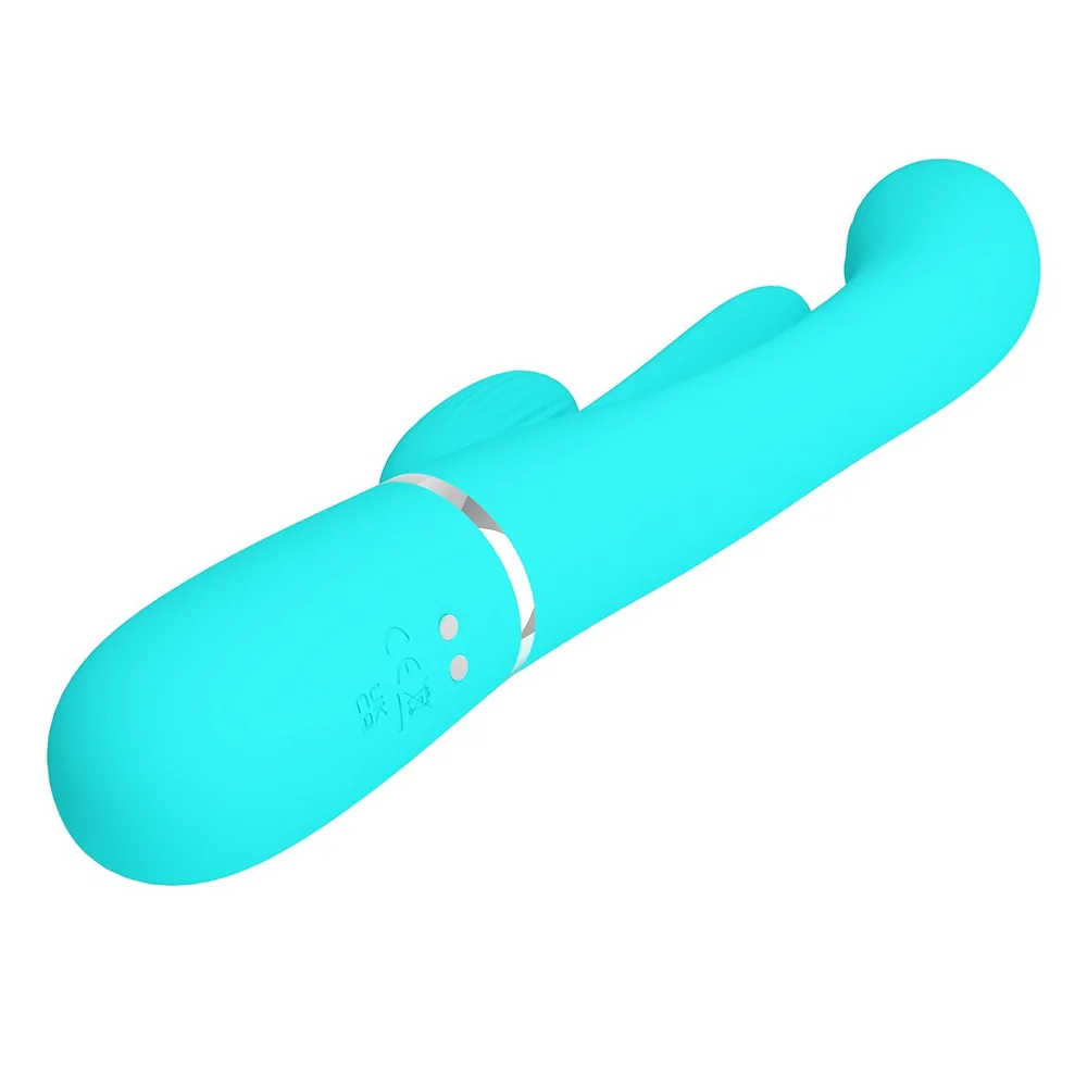Vibrátor Pretty Love Twinkled Tenders – tyrkysový – Obrázok 8