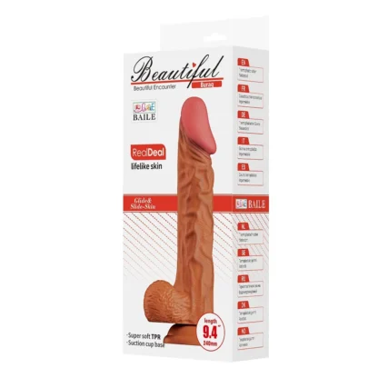 Dildo Beautiful Buraq – realistické s prísavkou