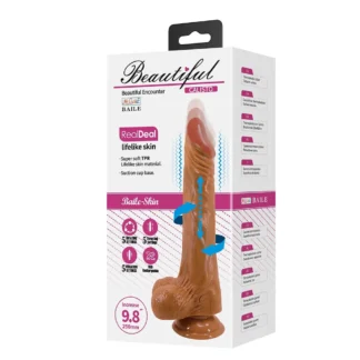 Rotačné dildo-vibrátor Beautiful Calisto