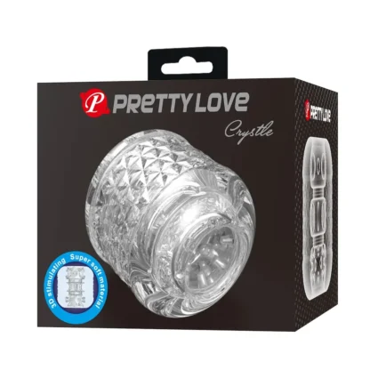 Masturbátor Pretty Love Crystle Transparent