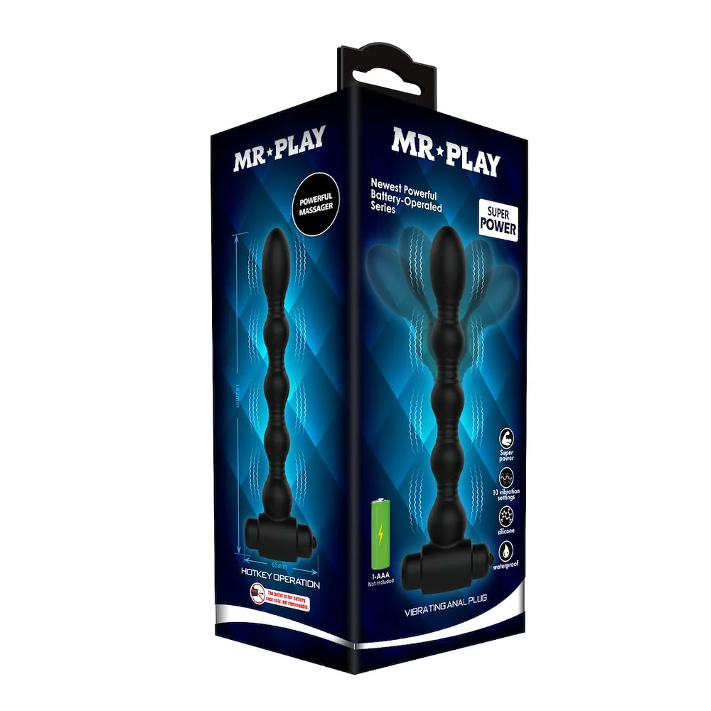 Analný vibrátor Mr Play Powerful Massager