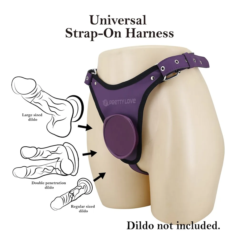 Strap-on Pretty Love Harness Briefs Glaudio III – Obrázok 3